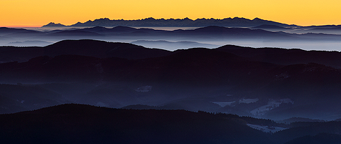 Tatry z Lysé hory